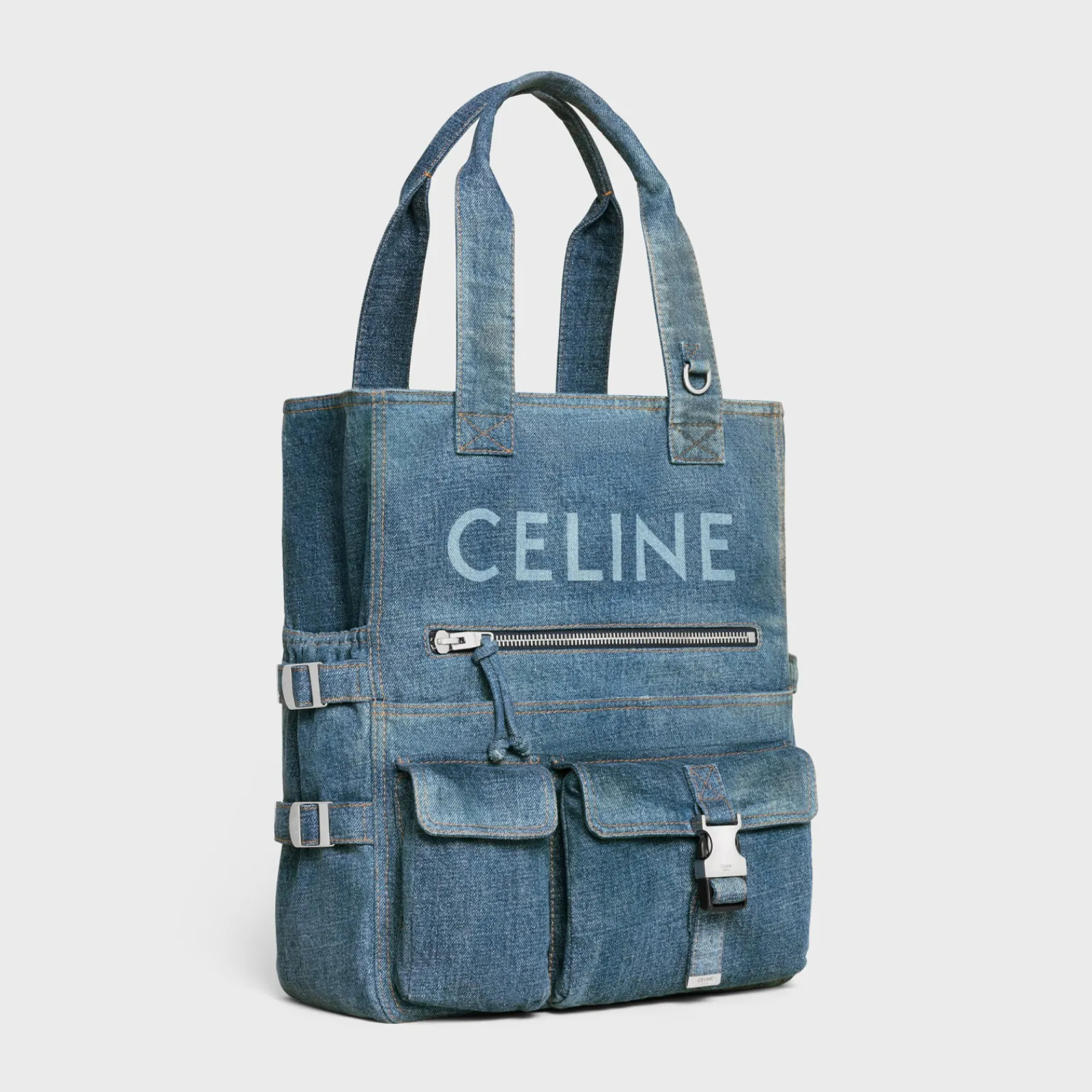 Online Tote bag in DENIM WITH Categories·Tote Bags
