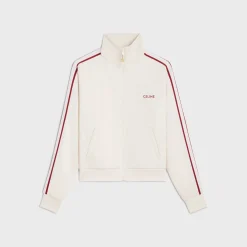 Outlet tracksuit jacket in double face jersey Women Jackets