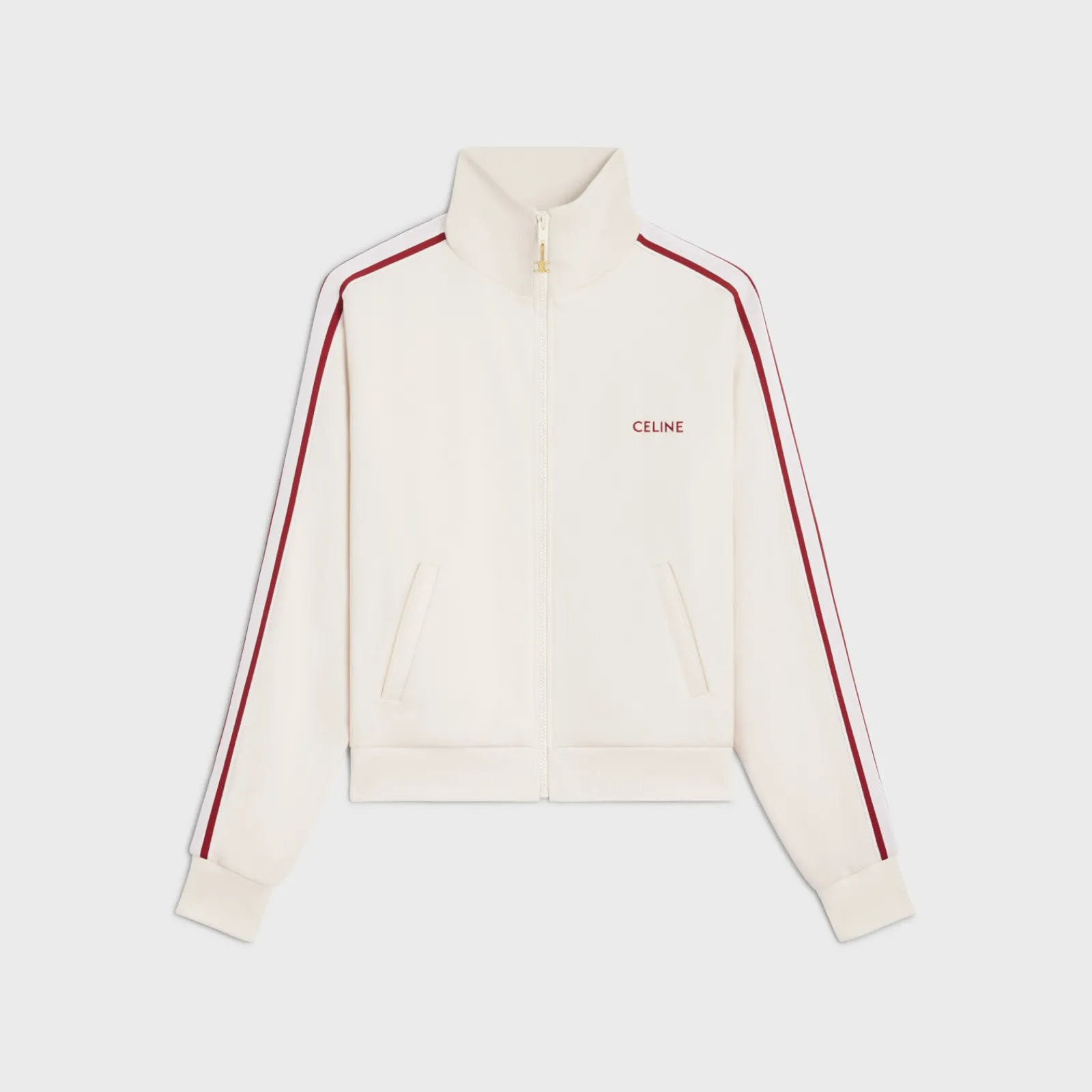 Outlet tracksuit jacket in double face jersey Women Jackets