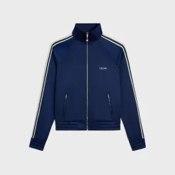 Fashion tracksuit jacket in vintage double jersey T-Shirts And Sweatshirts | Coats & Blousons