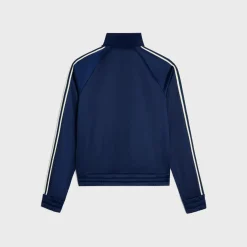 Fashion tracksuit jacket in vintage double jersey T-Shirts And Sweatshirts | Coats & Blousons