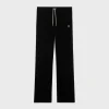 New tracksuit pants in velvet jersey Pants And Shorts