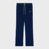 Outlet tracksuit pants in velvet jersey Pants And Shorts