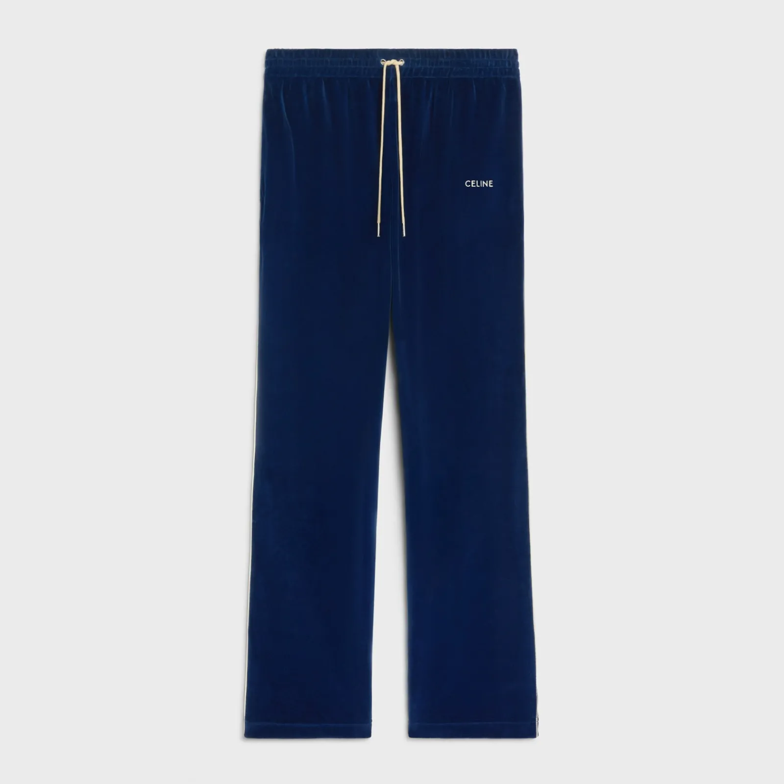 Outlet tracksuit pants in velvet jersey Pants And Shorts