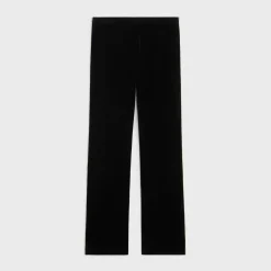 New tracksuit pants in velvet jersey Pants And Shorts