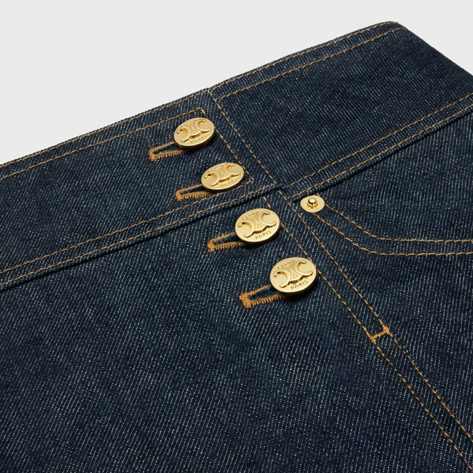Best trapeze mini skirt in wash denim Women Dresses And Skirts | Denim
