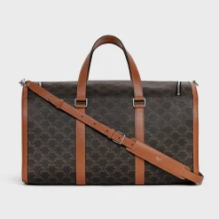 Best TRAVEL DOG BAG IN TRIOMPHE CANVAS AND CALFKSIN Dog Accessories
