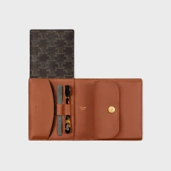 Clearance Travel kit in Triomphe Canvas and calfskin Travel