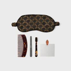 Clearance Travel kit in Triomphe Canvas and calfskin Travel