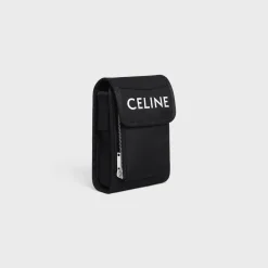 New trekking phone pouch in nylon with print Categories·Ech Accessories