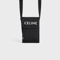 New trekking phone pouch in nylon with print Categories·Ech Accessories