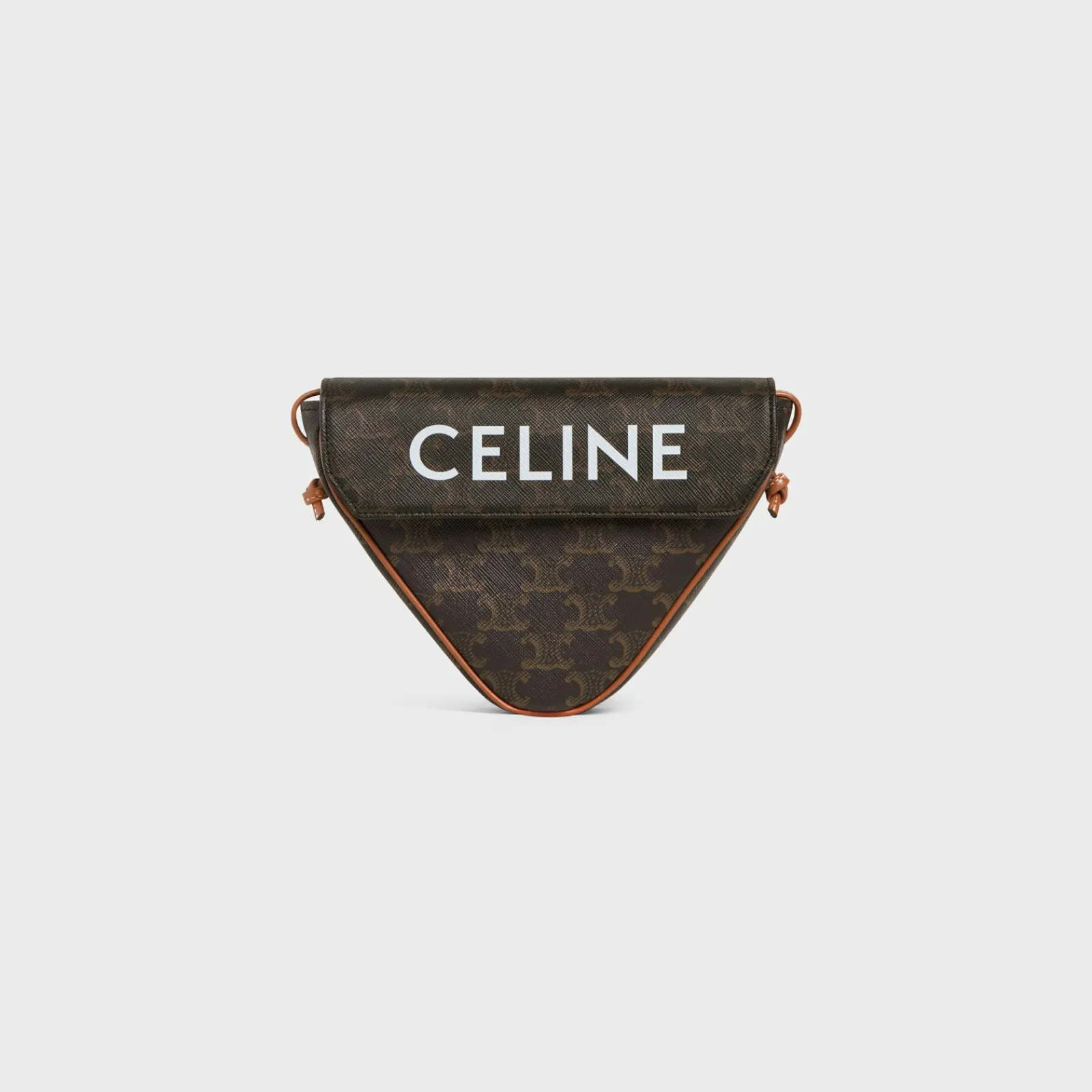 Online triangle bag in Triomphe Canvas with print Triomphe Canvas | Categories·Cross-Body Bags