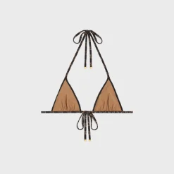 Online triangle top in monogram jersey Women Swimwear And Lingerie