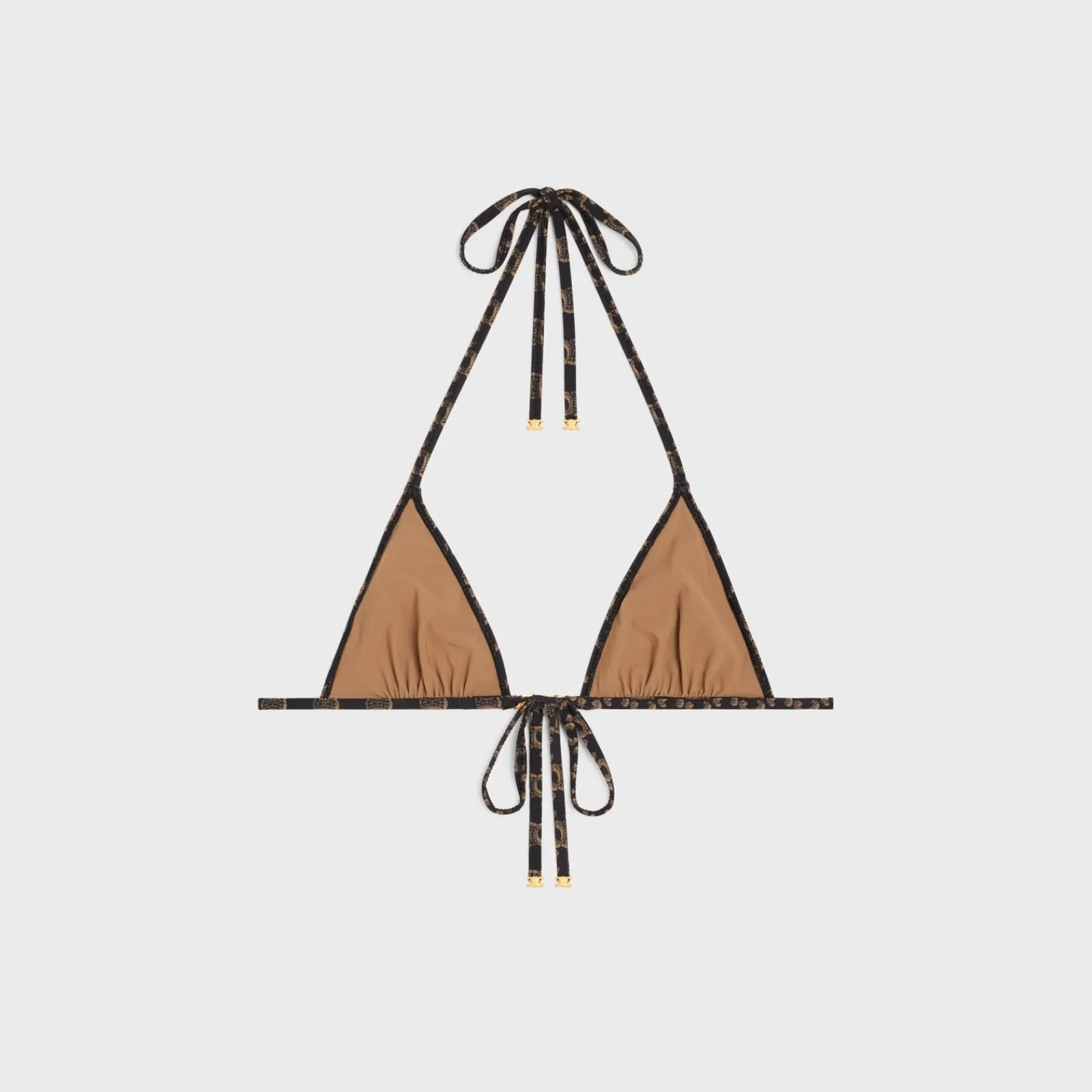 Online triangle top in monogram jersey Women Swimwear And Lingerie
