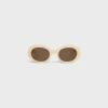 Hot Triomphe 01 Sunglasses in Acetate Women Triomphe | Categories·Round