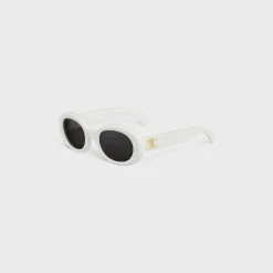 New Triomphe 01 sunglasses in Acetate Women Triomphe | Categories·Round