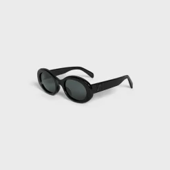 New Triomphe 01 Sunglasses in Acetate Women Triomphe | Categories·Round