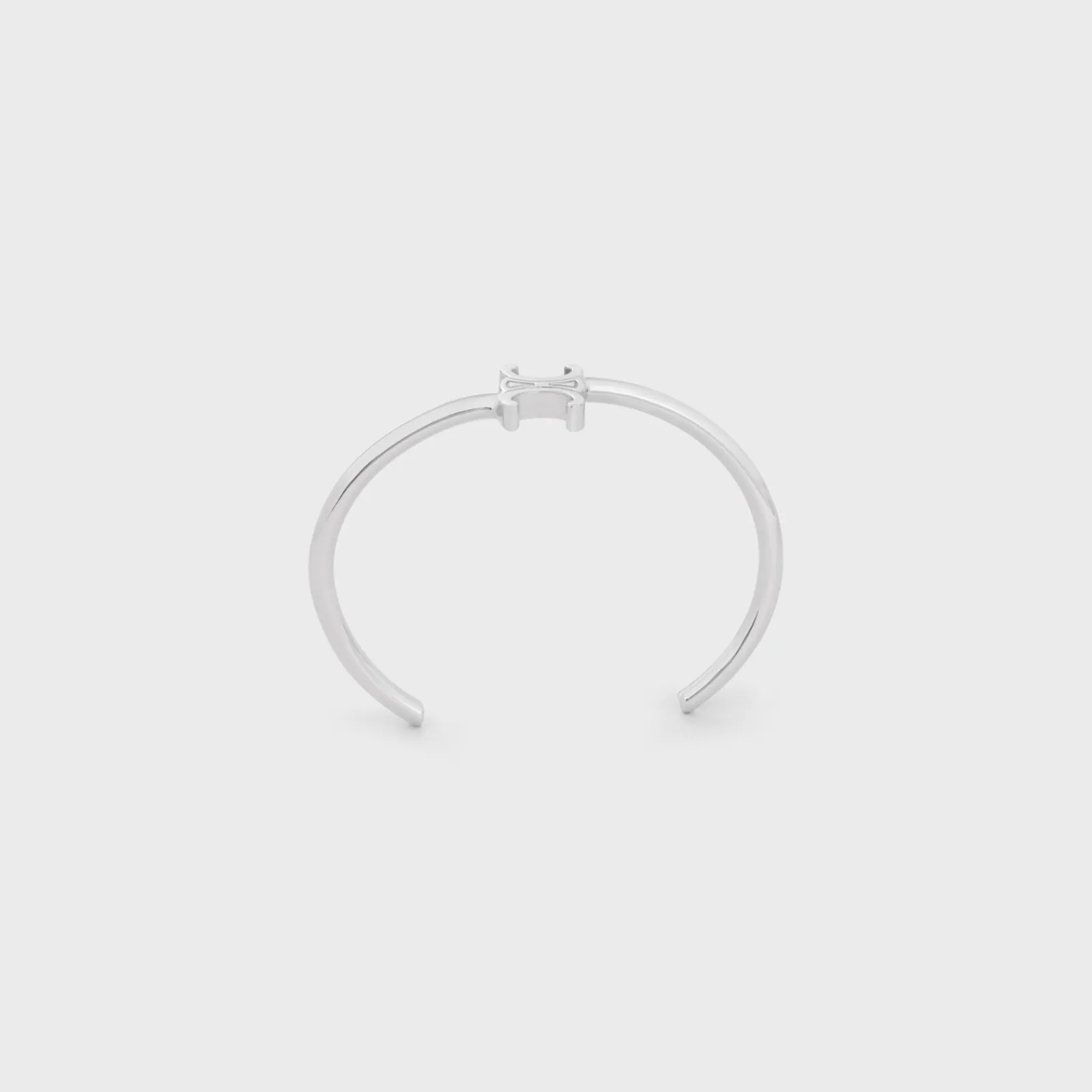 Best Triomphe Asymmetric Cuff in Brass with Rhodium Finish Women Triomphe | Categories·Bracelets