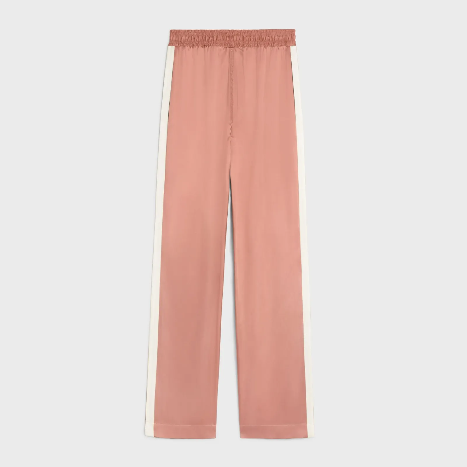 Online triomphe athletic pants in satin Women Pants And Shorts