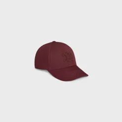Outlet triomphe baseball cap in cotton Women Bucket Hats And Caps