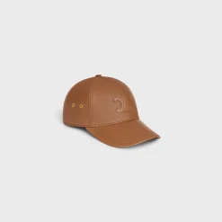 Outlet Triomphe baseball cap in lambskin Women Bucket Hats And Caps