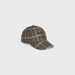 Sale Triomphe baseball cap in cashmere Women Bucket Hats And Caps