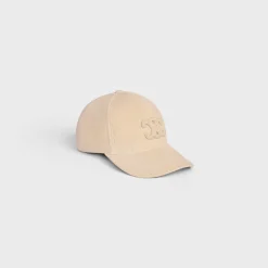 Sale Triomphe baseball cap in corduroy Women Bucket Hats And Caps