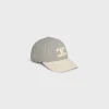 Fashion triomphe baseball cap in wool Women Bucket Hats And Caps