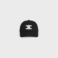 Online triomphe baseball cap in cotton Women Bucket Hats And Caps