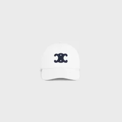Discount TRIOMPHE BASEBALL CAP IN COTTON Women Bucket Hats And Caps
