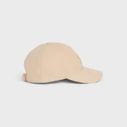 Sale Triomphe baseball cap in corduroy Women Bucket Hats And Caps