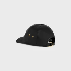 Outlet triomphe baseball cap in lambskin Women Bucket Hats And Caps | Hats And Soft Accessories