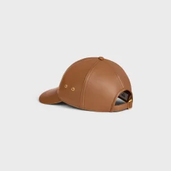 Outlet Triomphe baseball cap in lambskin Women Bucket Hats And Caps