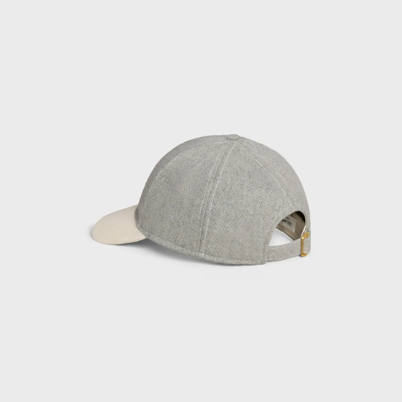 Fashion triomphe baseball cap in wool Women Bucket Hats And Caps