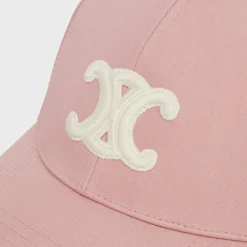 Fashion triomphe baseball cap in cotton Women Bucket Hats And Caps