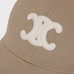 Sale triomphe baseball cap in cotton Women Bucket Hats And Caps