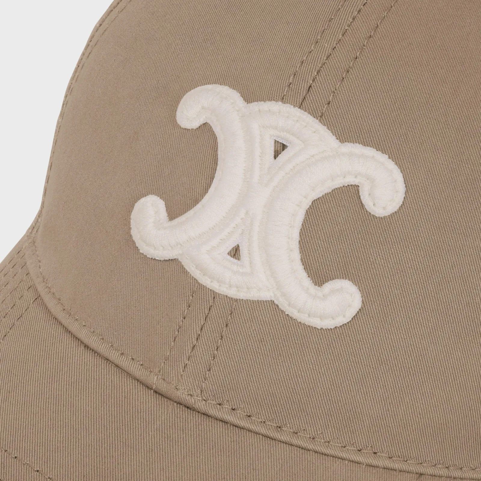 Sale triomphe baseball cap in cotton Women Bucket Hats And Caps