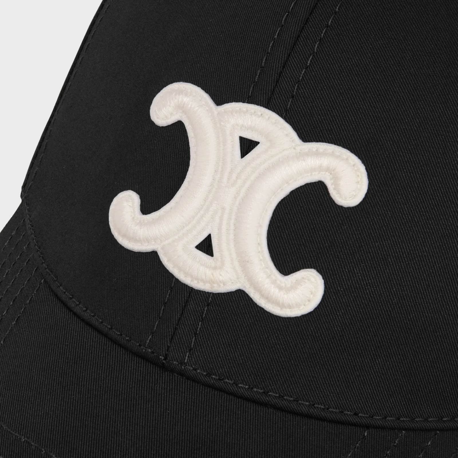 Online triomphe baseball cap in cotton Women Bucket Hats And Caps