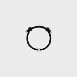 Hot Triomphe Beach Bracelet in Acrylic and Brass with Rhodium Finish Bracelets & Rings