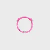 New Triomphe Beach Bracelet in Polyester and Brass with Rhodium Finish Bracelets & Rings