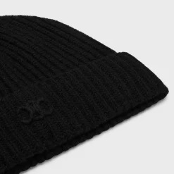 Hot triomphe beanie in scottish cashmere Hats And Soft Accessories
