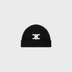 Best TRIOMPHE BEANIE IN SEAMLESS CASHMERE Women Beanies And Scarves