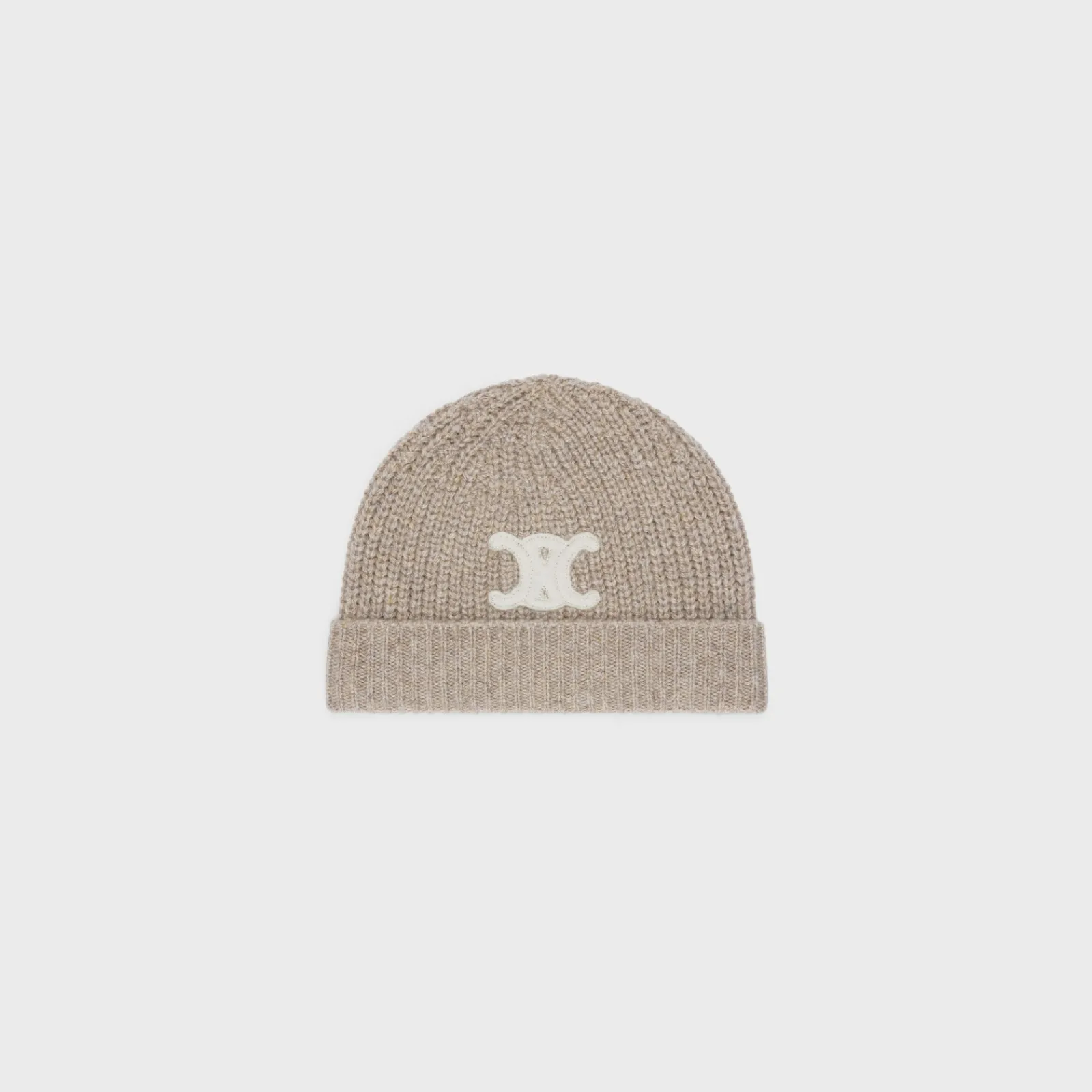 New TRIOMPHE BEANIE IN SEAMLESS CASHMERE Women Beanies And Scarves