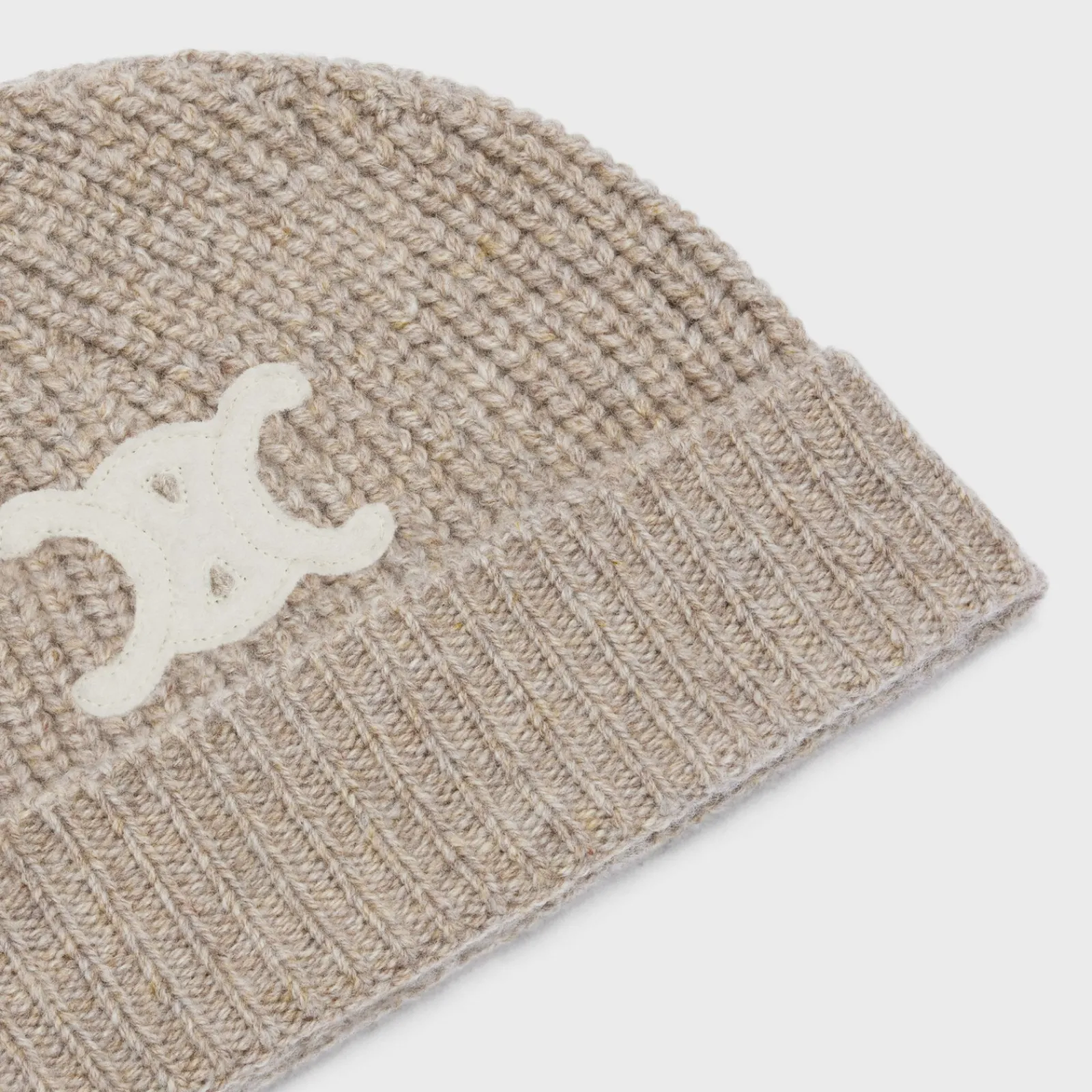 New TRIOMPHE BEANIE IN SEAMLESS CASHMERE Women Beanies And Scarves