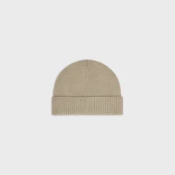 Sale triomphe beanie in wool and cashmere Hats And Soft Accessories