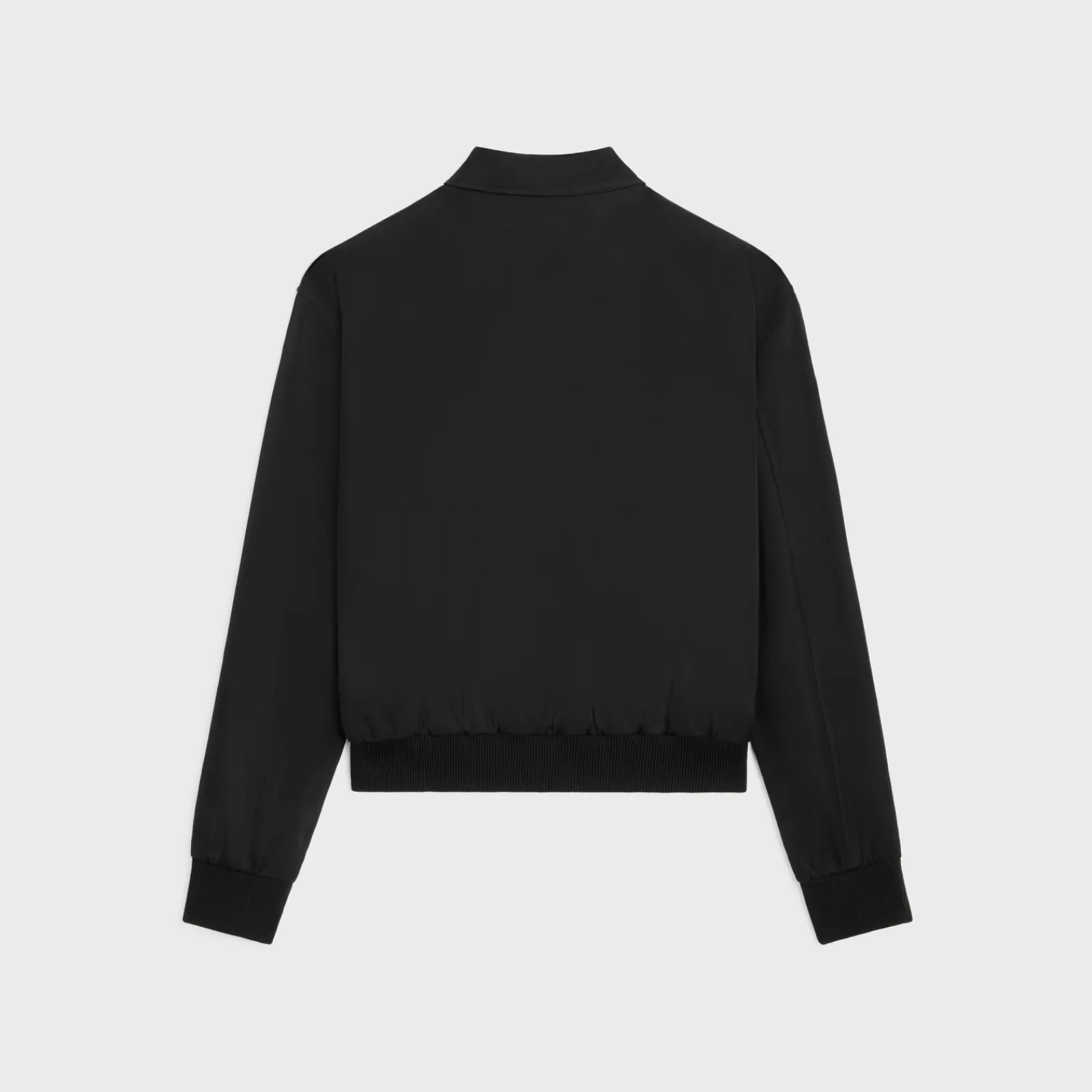 Outlet triomphe blouson jacket in rayon twill Coats & Blousons