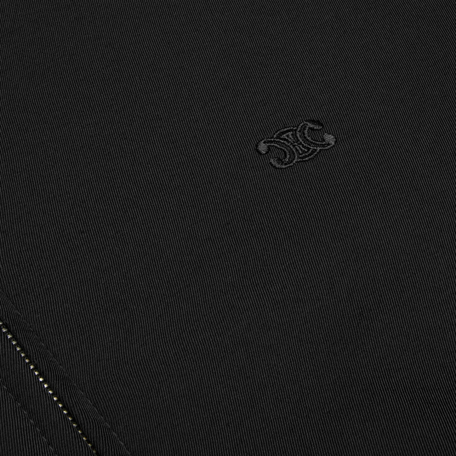 Outlet triomphe blouson jacket in rayon twill Coats & Blousons