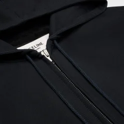 Online triomphe blouson jacket with hood in cotton twill Coats & Blousons