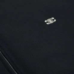 Online triomphe blouson jacket with hood in cotton twill Coats & Blousons