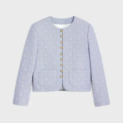 Hot triomphe boutis chelsea jacket in striped cotton Women Jackets
